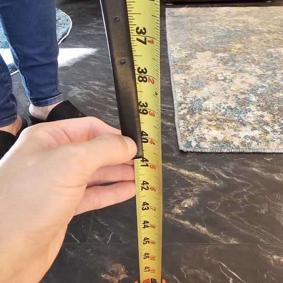 ValentinoSkinny Leather Belt - Picture 4 of 5